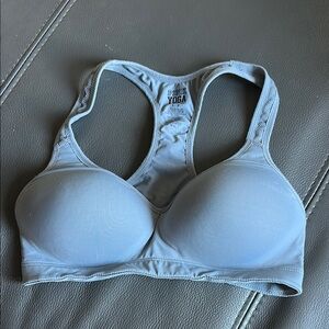 Women's grey PINK Victoria's Secret Yoga Sports Bra